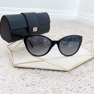 Versace Gold Medusa Gradient Sunglasses